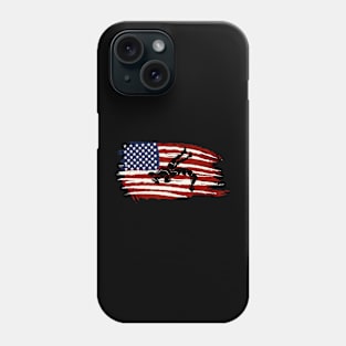 Vintage Capoeira America Flag Phone Case