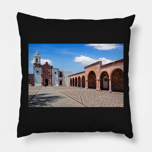 Templo Nuestra Senora Del Patnocinio2 Pillow by bulljup