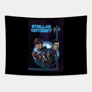 Stellar Odyssey #1 Cover Art Tapestry