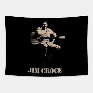 jim croce (black cream) Tapestry