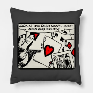 Poker Dead Mans Hand Card Game Pillow