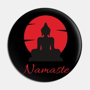 Namaste shirt, Workout shirt, Funny Yoga shirt, Meditation shirt, Lotus Yoga shirt, Yoga Gift shirt Pin