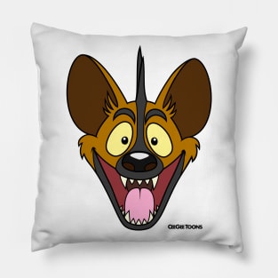 Laughing Hyena Pillow