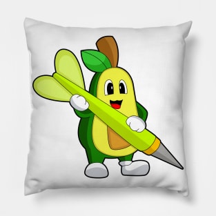 Avocado Darts Dart Pillow