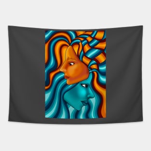 Fire and Ice Tapestry