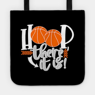 Hoop There It Is Basketball Tote