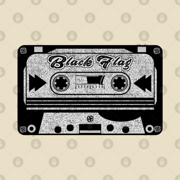 black flag cassette by LDR PROJECT