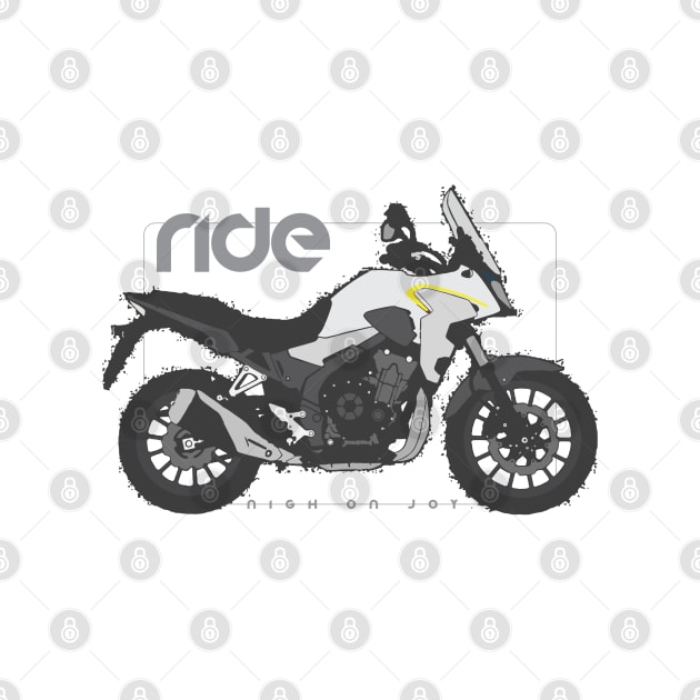 Ride cb500x white by NighOnJoy