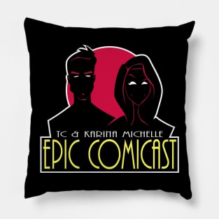 EPIC COMICAST (BTAS LOGO) Pillow