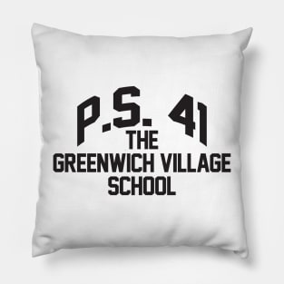 PS 41 The Greenwich Village School Pillow