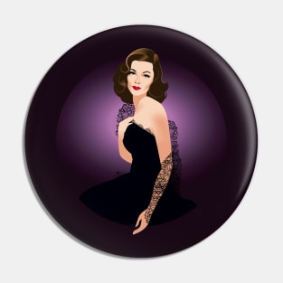 Gene Tierney Pin