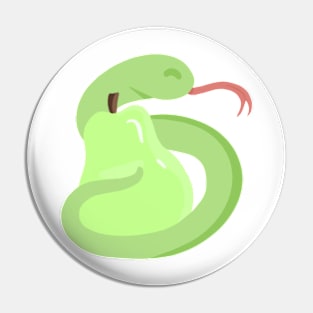 Snake With Pear Pin