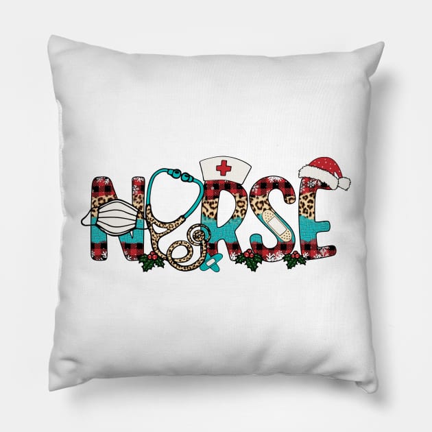 Christmas Nurse Pillow by Satic