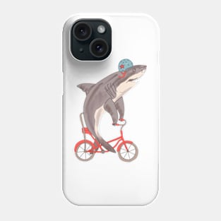 Bicycle Shark Phone Case