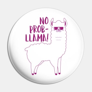 No Probllama Pin