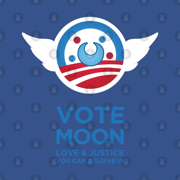 Vote Moon by RachaelMakesShirts