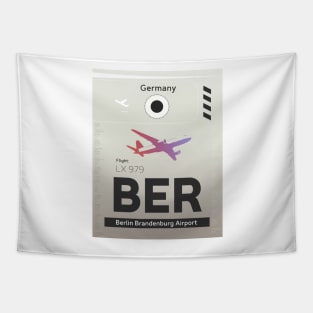 BER BERLIN AIRPORT MODERN Tapestry