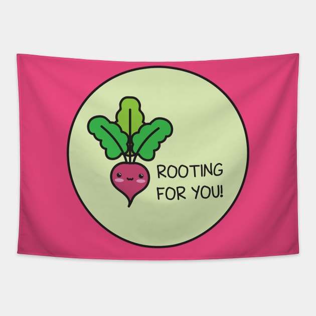 Rooting For You Tapestry by Baby Bigfoot