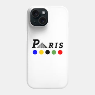 Paris olympique Louvre Phone Case