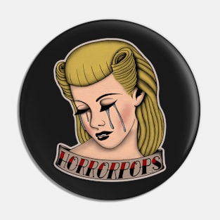 Horrorpops traditional Pin