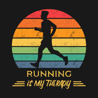 Running is my therapy T-Shirt