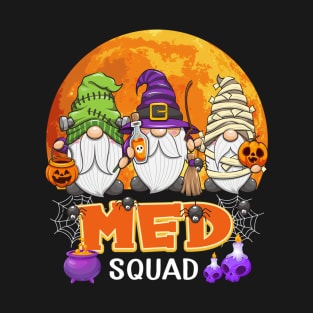 Med Squad Halloween - Medical Tech Gnome Matching T-Shirt