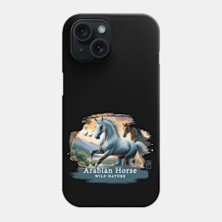 Arabian Horse - WILD NATURE - HORSE -9 Phone Case