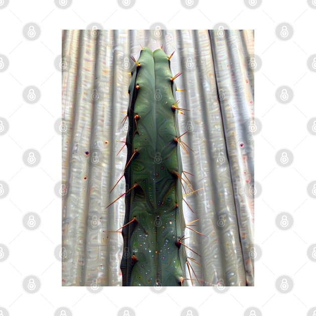 Trichocereus Bridgesii 'Con' Front Only by amigoscactusandplants