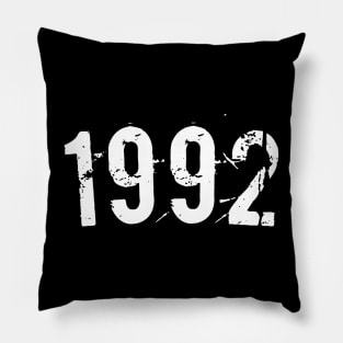 Simple classy numerical designed accessories, apparel for modern elegant look Pillow