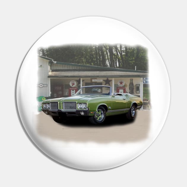 1971 Oldsmobile Cutlass Pin by Permages LLC