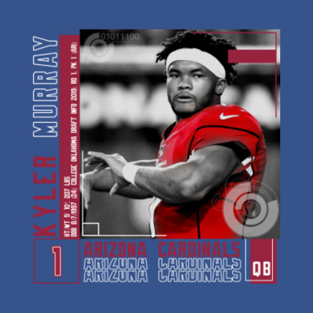 Discover Kyler Murray Football Edit Tapestries Cardinals - Kyler Murray - T-Shirt