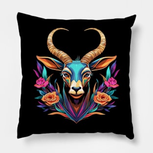 Gemsbok Smiling Pillow