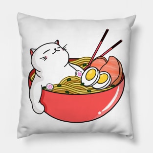 Cat Ramen Pillow