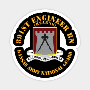 891st Engineer Bn - DUI  - KSARNG  X 300 Magnet