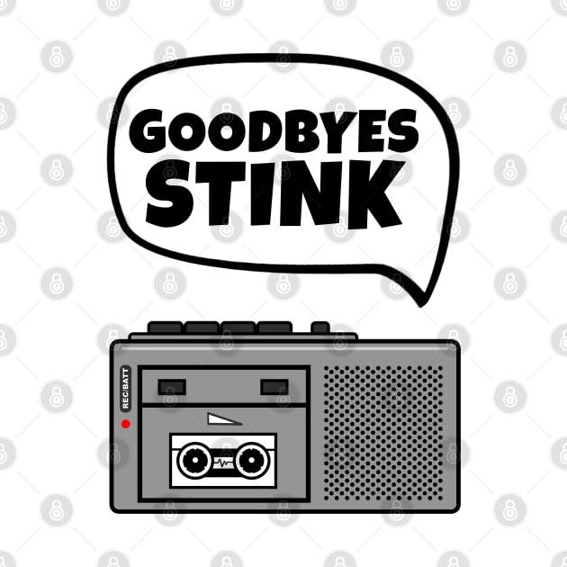 The Office Michael Scott Tshirt Idea Goodbyes Stink The Office