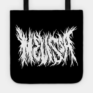 Melissa - Metal Logo Tote