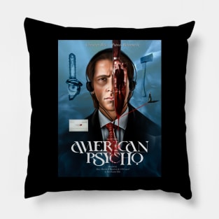 American-psycho-drawing Pillow