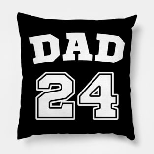 Dad 2024 Pregnancy Announcement Pillow
