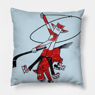 Classic Portland Buckaroos Hockey 1960 Pillow