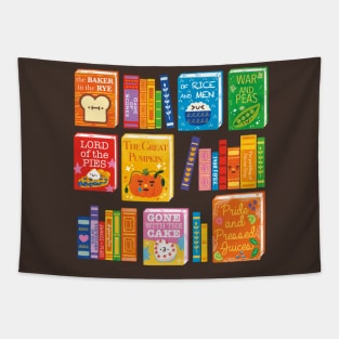 Punny Books Tapestry