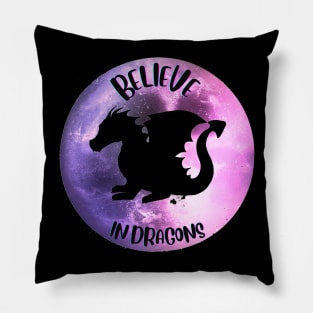 Believe in Dragons Pillow