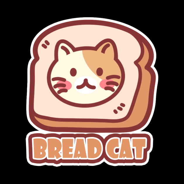 Bread Cat,Cat Foody by LycheeDesign