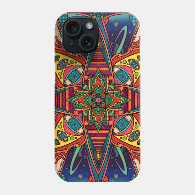 Minds Eye Fractal Phone Case by taoistviking