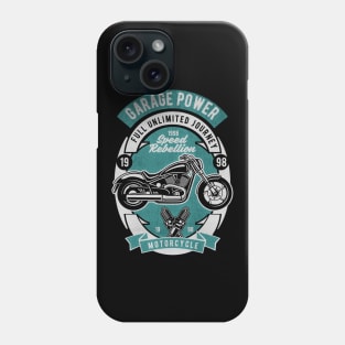 Garage Power Motorcycle Phone Case