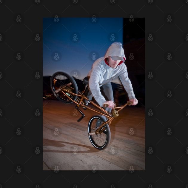 Bmx training at night by homydesign