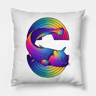 Rainbow Circle Think Pillow