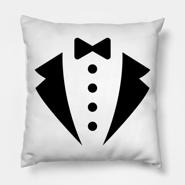 suit Pillow by Vingardium