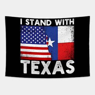 Pro Trump | I Stand With Texas Tapestry