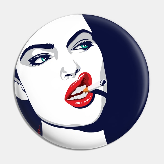 Fatale Woman Pin by Sauher