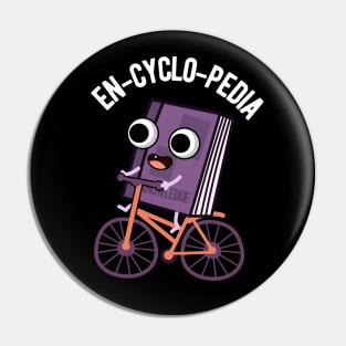 En-cyclo-Pedia Funny Encyclopedia Pun Pin